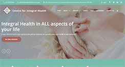 Desktop Screenshot of integralhealthshrewsbury.com